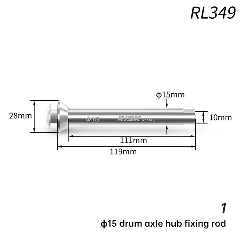 RISK Bike Wheel Repair Vise – Heavy Duty Hub Holder for Freewheel & Cassette Maintenance (MTB/Road)